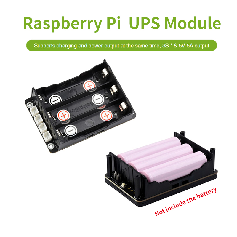 Raspberry Pi Uninterrupted Power Supply Ups 18650 - Raspberry Pi topi 5 UPS mendukung