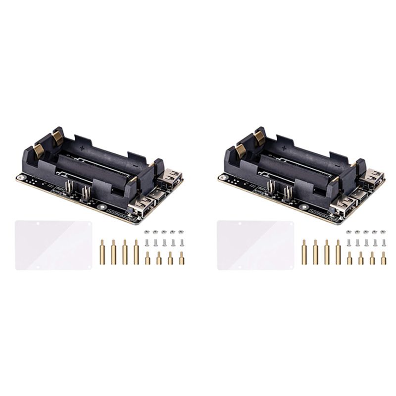 Tekstur Halus-2X untuk Raspber - Raspberry Pi Uninterrupted Power Supply Ups 18650 ulasan dan harga