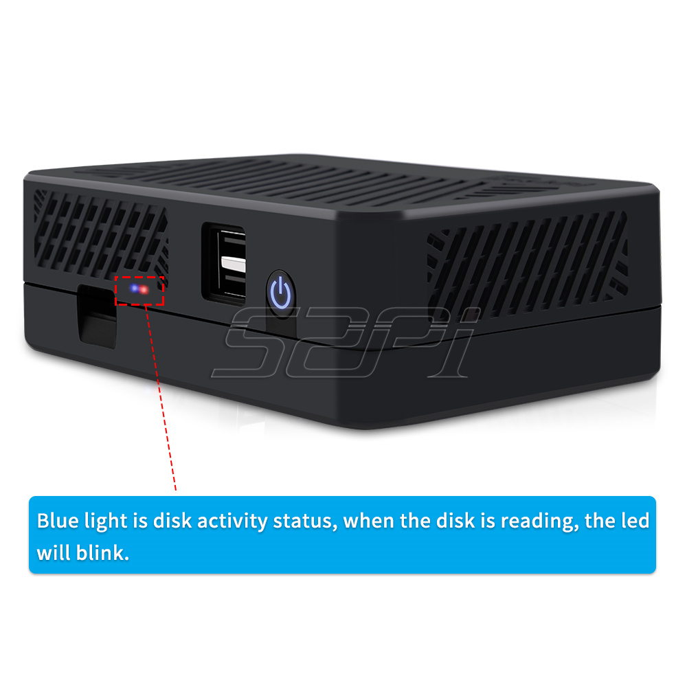 Casing NAS 52Pi DeskPi Lite de - Argon One V3 M.2 Nvme Case ulasan dan harga
